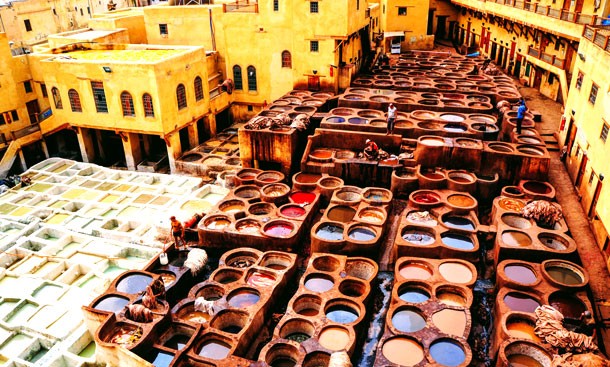 tanneries fes
